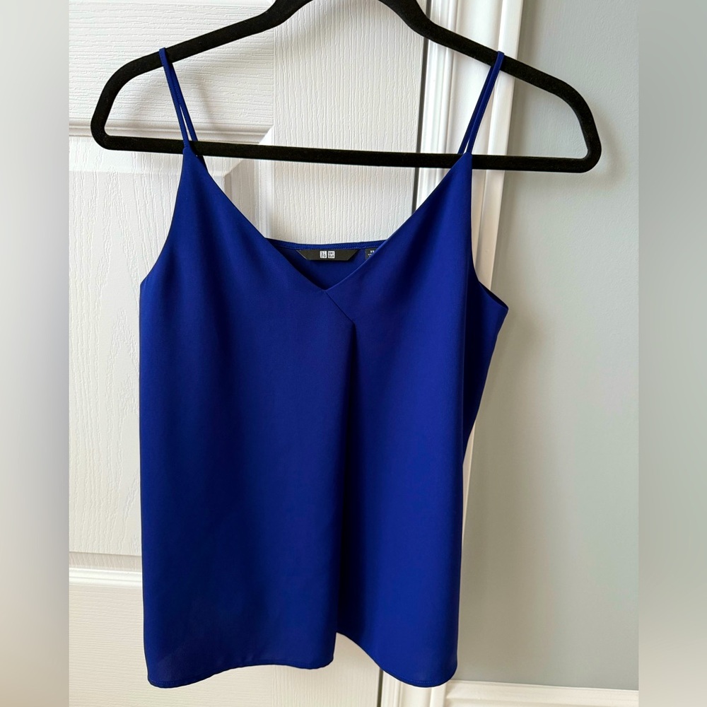 Uniqlo Royal Blue Cami Blouse XS